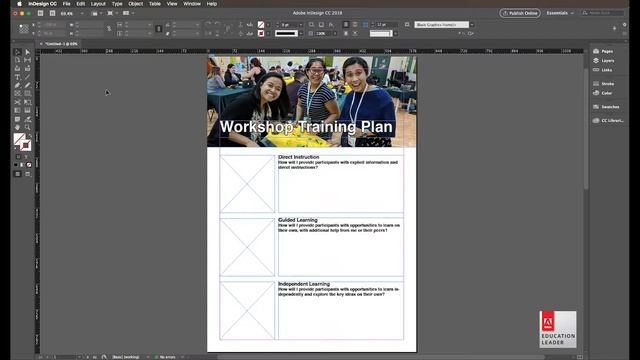 Task4 - Create a Training Plan in InDesign смотреть онлайн