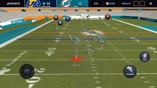 LAR @ MIA (Season 1 Ep8)(Madden Mobile) смотреть онлайн