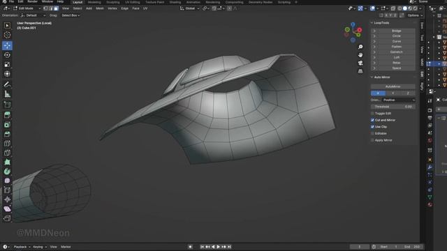 【Blender】Deltarune - Noelle 3D Modeling Timelapse смотреть онлайн