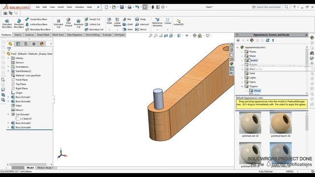 Solidworks Solid Wood Swivel Coat Rack Foldable Swing Arm 5 Hooks смотреть онлайн