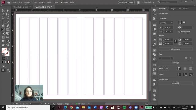 Part 1: The Basic Tools of InDesign & How To Use Them смотреть онлайн