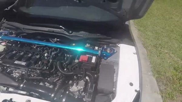 Установка распорки Cusco на Honda Civic X