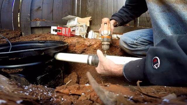 Neighbor Called County - Driveway Flooding His Yard - BACKYARD SUMP PUMP смотреть онлайн