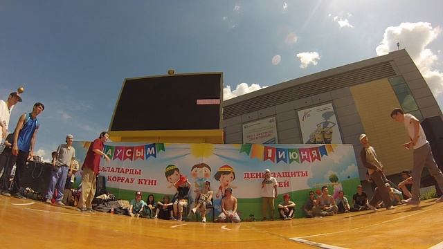 ChinGiz Vs Ila Vs Monkees | Breaking 1x1 | 1:4 | BATTLE OF SCHOOL 8 | KAZAHSTAN | KOSTANAY 01 06 15