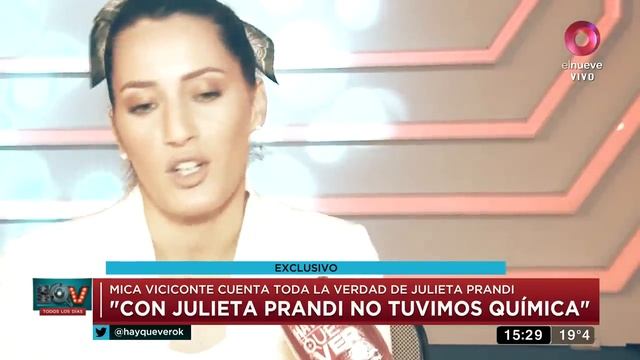 Interna caliente: Julieta Prandi rompe el silencio смотреть онлайн