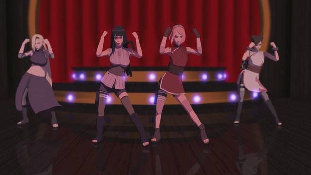 【Naruto MMD/60FPS】 (G)I-DLE 'TAMBOY' - Ino*Sakura*Hinata*TenTen смотреть онлайн