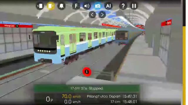 Прибытие и отправление 81-718/81-719 в "hmmsim 2" смотреть онлайн