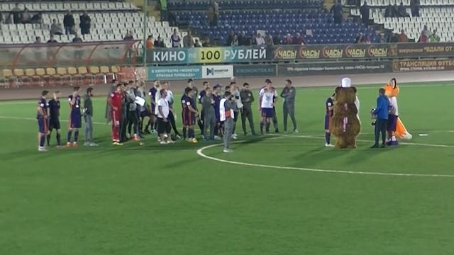 +ФНЛ ФК АРМАВИР ФАКЕЛ ВОРОНЕЖ 4 1 19 09 2018 НАГРАЖДЕНИЕ КОМАНДЫ JVC HD смотреть онлайн