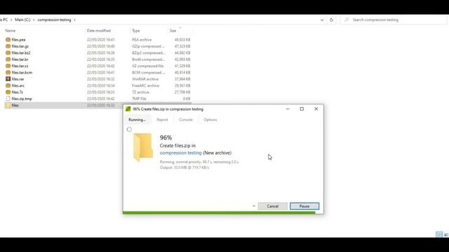 PC file compression testing "What`s the best file format in compression" смотреть онлайн