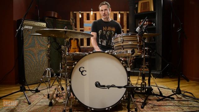 C&C Custom Maple 13/15/24 3PC Kit Butcher Block | Chicago Drum Exchange Demo смотреть онлайн