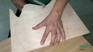 Разделочная доска из фанеры. Plywood cutting board. With my own hands.