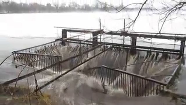 Дамба Ахтырка 2.04.18г.