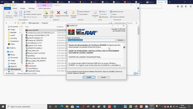 Télécharger et installer le logiciel de compression et de décompression Winrar смотреть онлайн