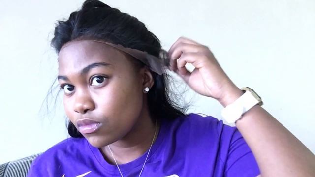 HOW TO CUSTOMIZE & SECURE YOUR WIG FT NADULA HAIR | HAIR REVIEW смотреть онлайн
