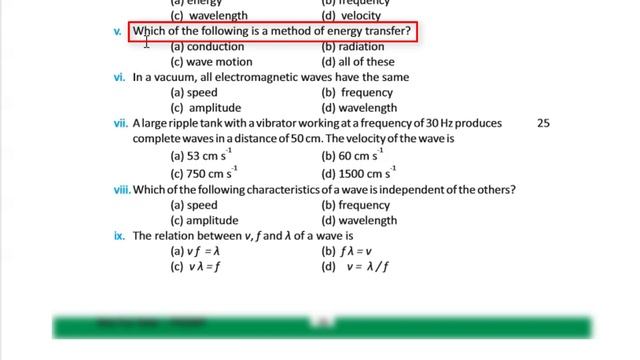 MCQ'S Chapter #10 || SHM & Waves || Physics 10th || Light Board || Naqvi Academy
