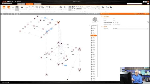 Checkbot: Transfer Data from SCIA Engineer into IDEA Connection смотреть онлайн