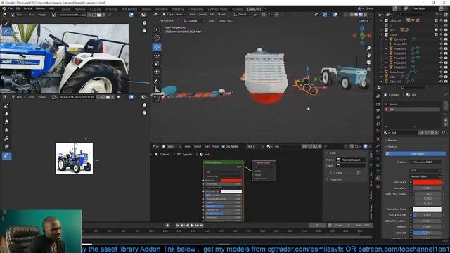🔴 blender live - blender modeling live training for beginners - lowpoly vehicles смотреть онлайн