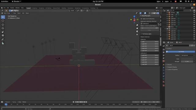 PowerMyLights , Blender Add-on to manage power of lights . смотреть онлайн