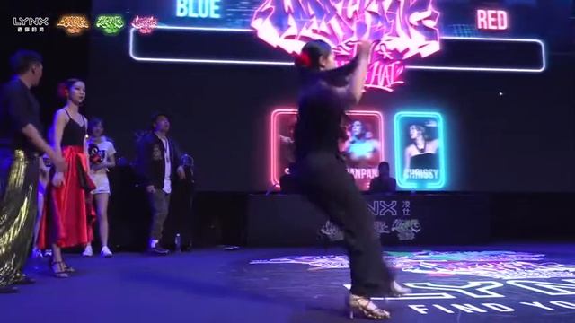 BOBO & 范范 VS MAYA & YUNJI｜Waacking Semi Final｜2017BIS
