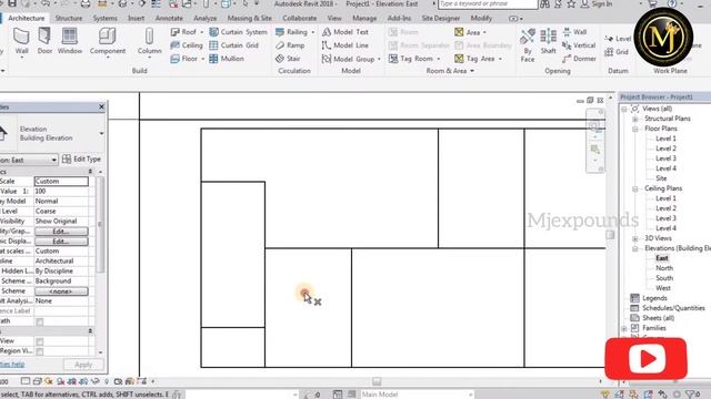 How to remove or add curtain grids in curtain wall|curtain wall |revit tutorials|revit videos|short смотреть онлайн