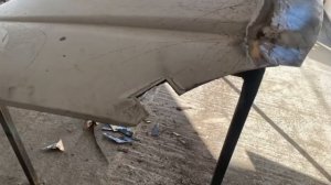 Восстановление внешнего вида капота газель