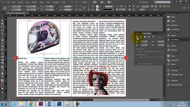 InDesign ACA - The Zine Part 2 - Text Wrap смотреть онлайн