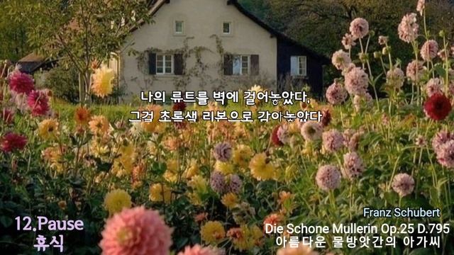 슈베르트 아름다운 물방앗간의 아가씨 Ocarina Cover 전곡 모음 смотреть онлайн