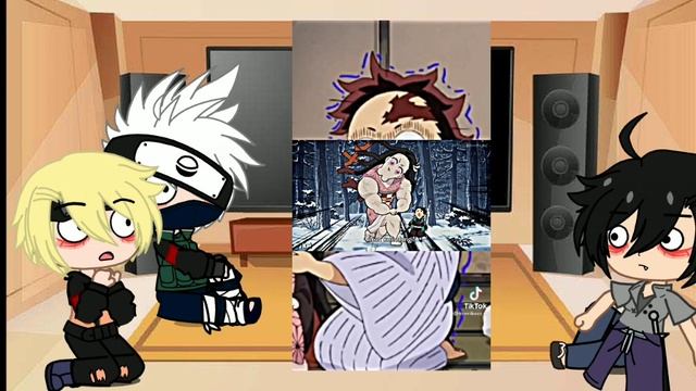 team 7 react to sakura haruno as nezuko Kamado (NarutoxDemon Slayer) gachaclu смотреть онлайн