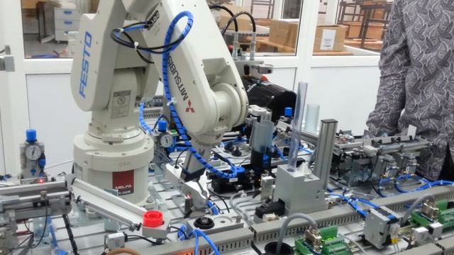 МОГК сборочная линия Festo смотреть онлайн