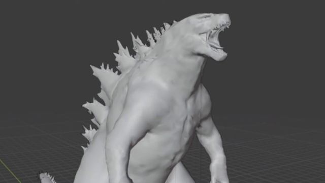 Godzilla 2021 Roar [3d blender animation] смотреть онлайн