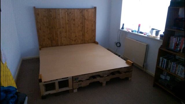 DIY Pallet Bed (SuperKings Size} смотреть онлайн