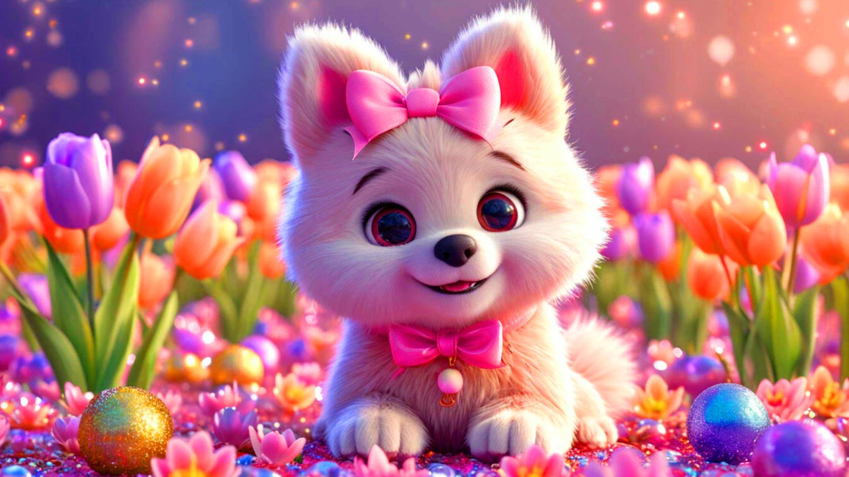 С Днём Рождения! Поздравление Открытка Красивая смотреть онлайн