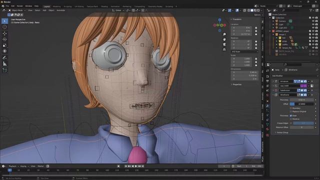 How to make a model's geometry/wireframe visible in Renders // Blender 3.3.1 смотреть онлайн