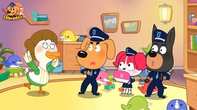 Don't Take Anything from Strangers | Cartoons for Kids | Safety Tips | Sheriff Labrador смотреть онлайн