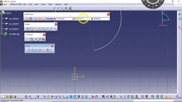 Catia Online Video Eğitim - 4 Circle /Daire /3Point /3Tangent /Arc /3Point Arc #drkacademy смотреть онлайн