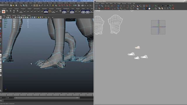Creature Modeling Lesson 5 -UVs смотреть онлайн