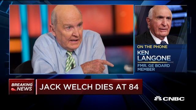 'It's an enormous loss'—Former GE board member Ken Langone reflects on Jack Welch's legacy смотреть онлайн