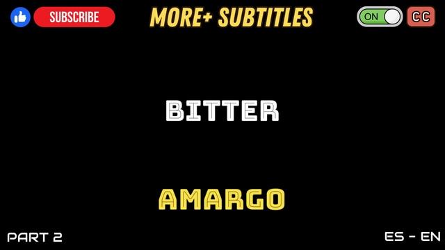 SPANISH TO ENGLISH | PART 2 | Learn 2,000+ English Essential Words смотреть онлайн