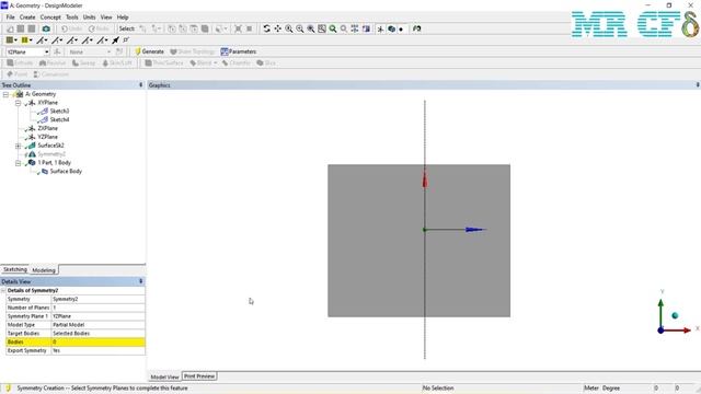 ANSYS Design Modeler Full Free Course, Session 4.7: Symmetry смотреть онлайн