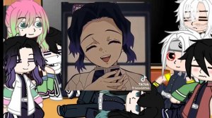 •hashiras react to giyuu and shinobu• [ gacha club ] [ ds/kny ] [ giyushino ]