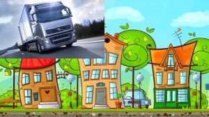 Учим цвета и машинки. Обучающее видео для детей