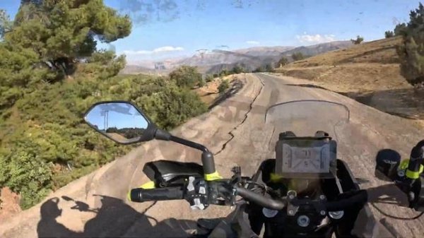 من واويزغت عبر تيلوكيت الى امسفران | QJ MOTOR SVT 650 X | OFF ROAD PART