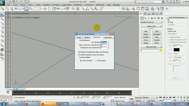 Tuttorial 3d max membuat sebuah ruangan part 1- Atur Grid смотреть онлайн