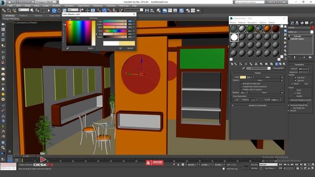 3ds max Exhibition Stall Design Tutorial Part 2 смотреть онлайн