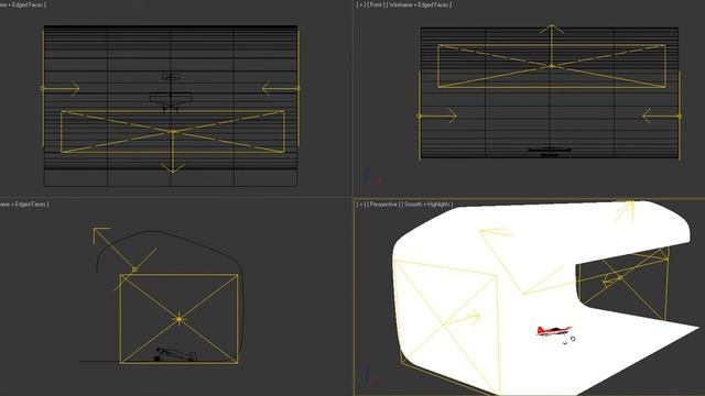 CgAlekz - 3Ds Max modeling - Giles 202 Profile model plane Part 5 смотреть онлайн