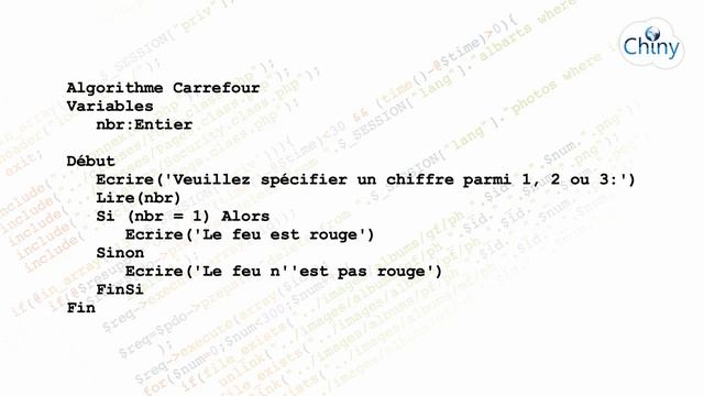 Algorithmique (6/14) - Les conditions (Si - Sinon) - Structures conditionnelles смотреть онлайн