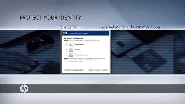 HP Business Notebook PCs - Security demo смотреть онлайн