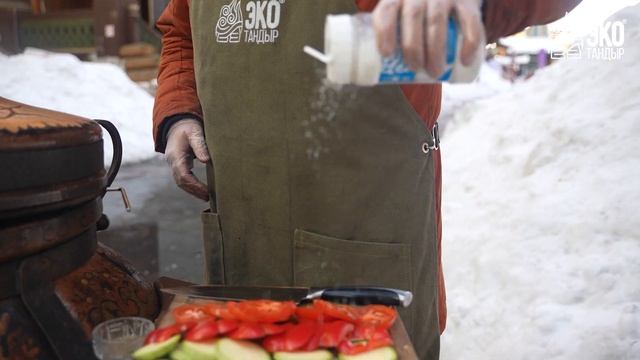 Свинина, запечённая с овощами в тандыре. Рецепт для разогретого ЭкоТандыра