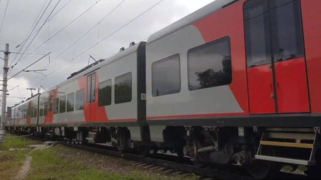 Электропоезд ЭС1-025 "Ласточка" смотреть онлайн