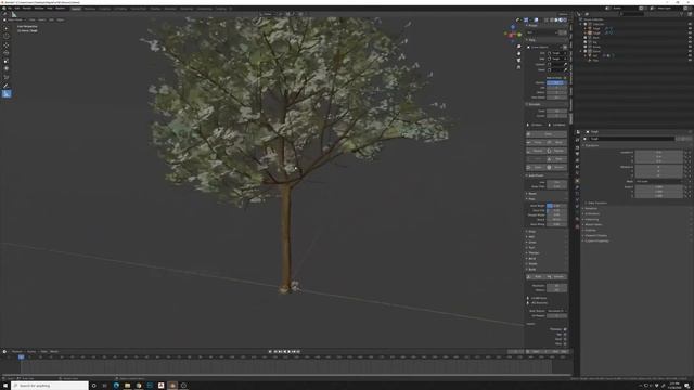 Make Realistic Trees for UE4 using Grove3d in Blender смотреть онлайн
